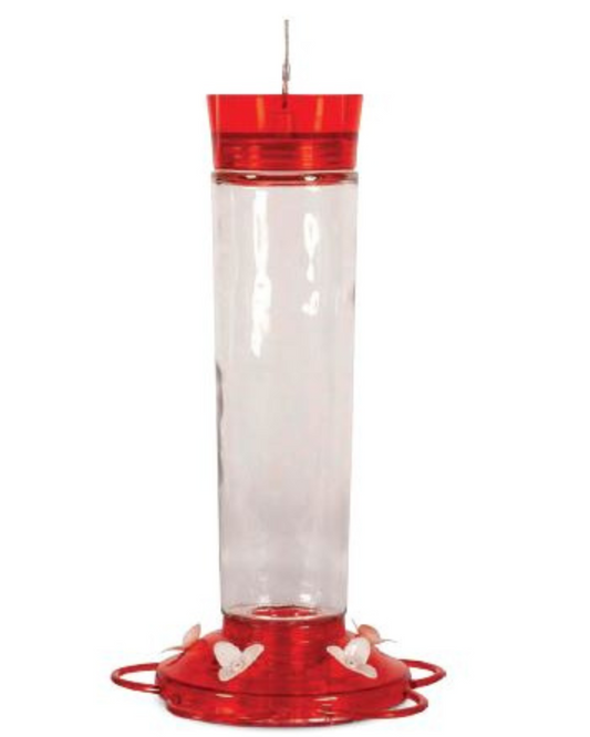 20 oz Glass Hummingbird Feeder