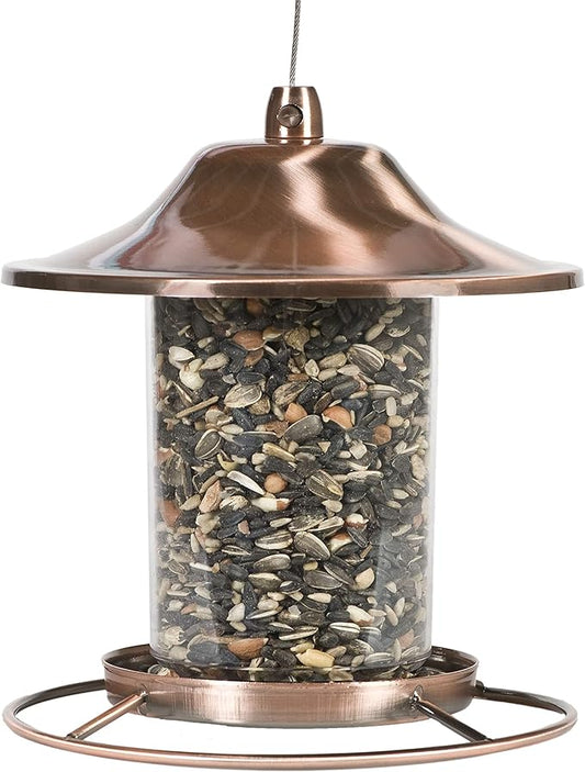 Perky Pet Copper Panorama Wild Bird Feeder