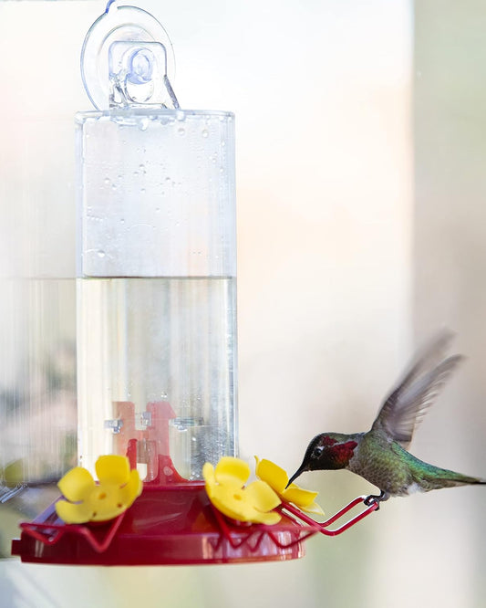 Perky-Pet 8-Ounce Window Mount Hummingbird Feeder