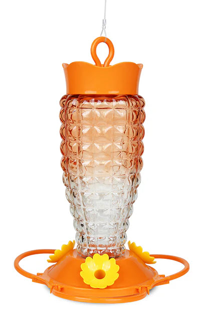 Pinebush Textured Glass Oriole Feeder