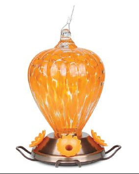 Art Glass Oriole Feeder