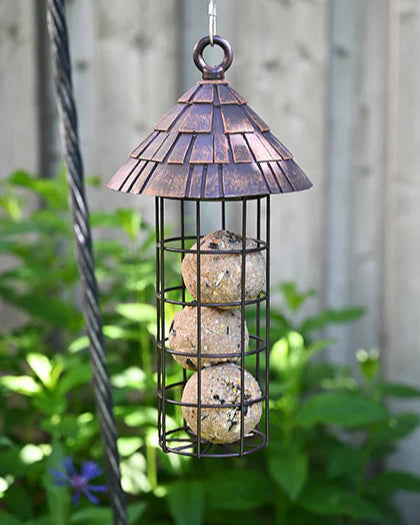 Shingled Suet Ball Feeder
