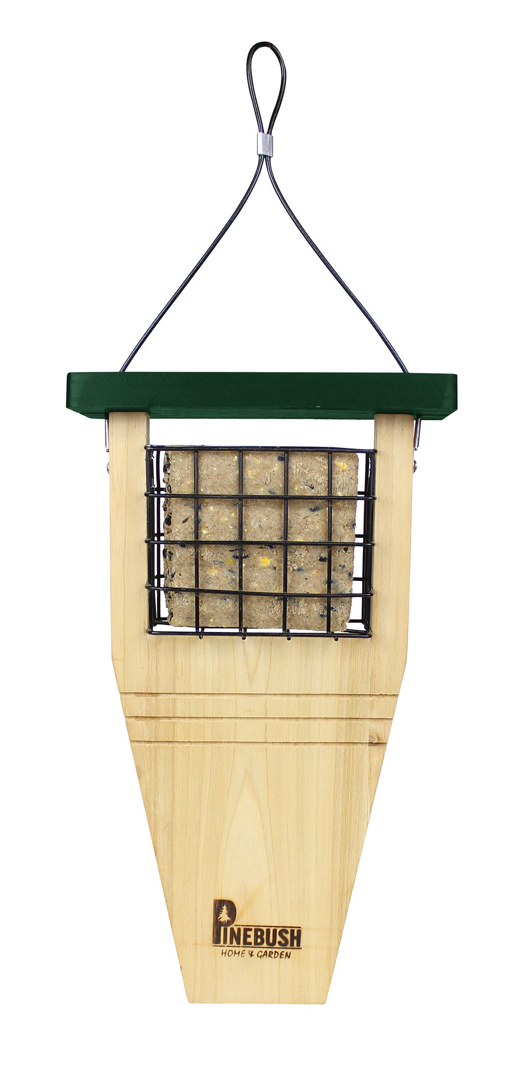 Pinebush Tail Prop Suet Cake Feeder