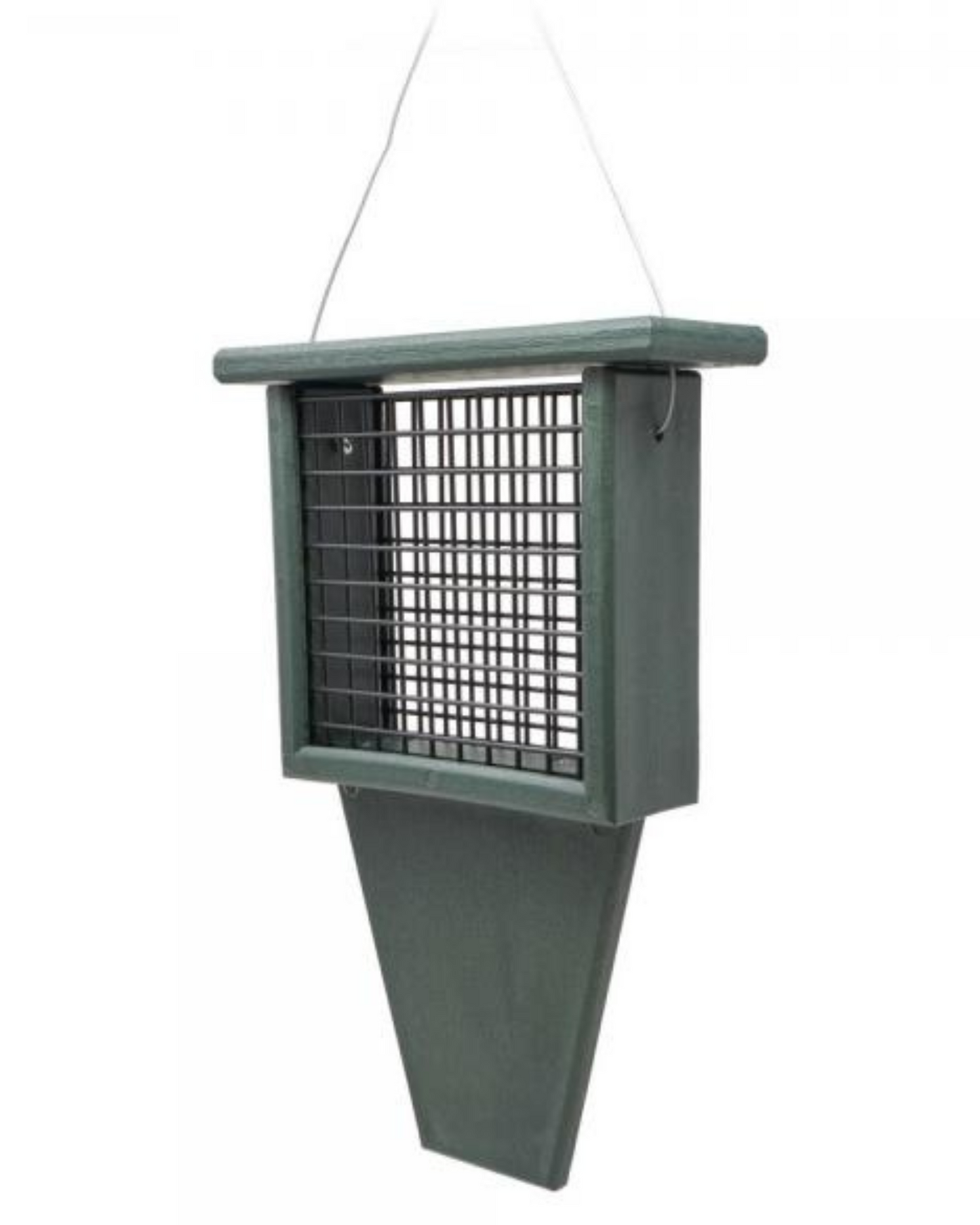 Recycled Suet Feeder w Tail Prop
