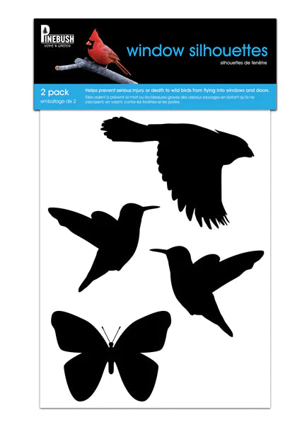 Bird Window Silhouettes
