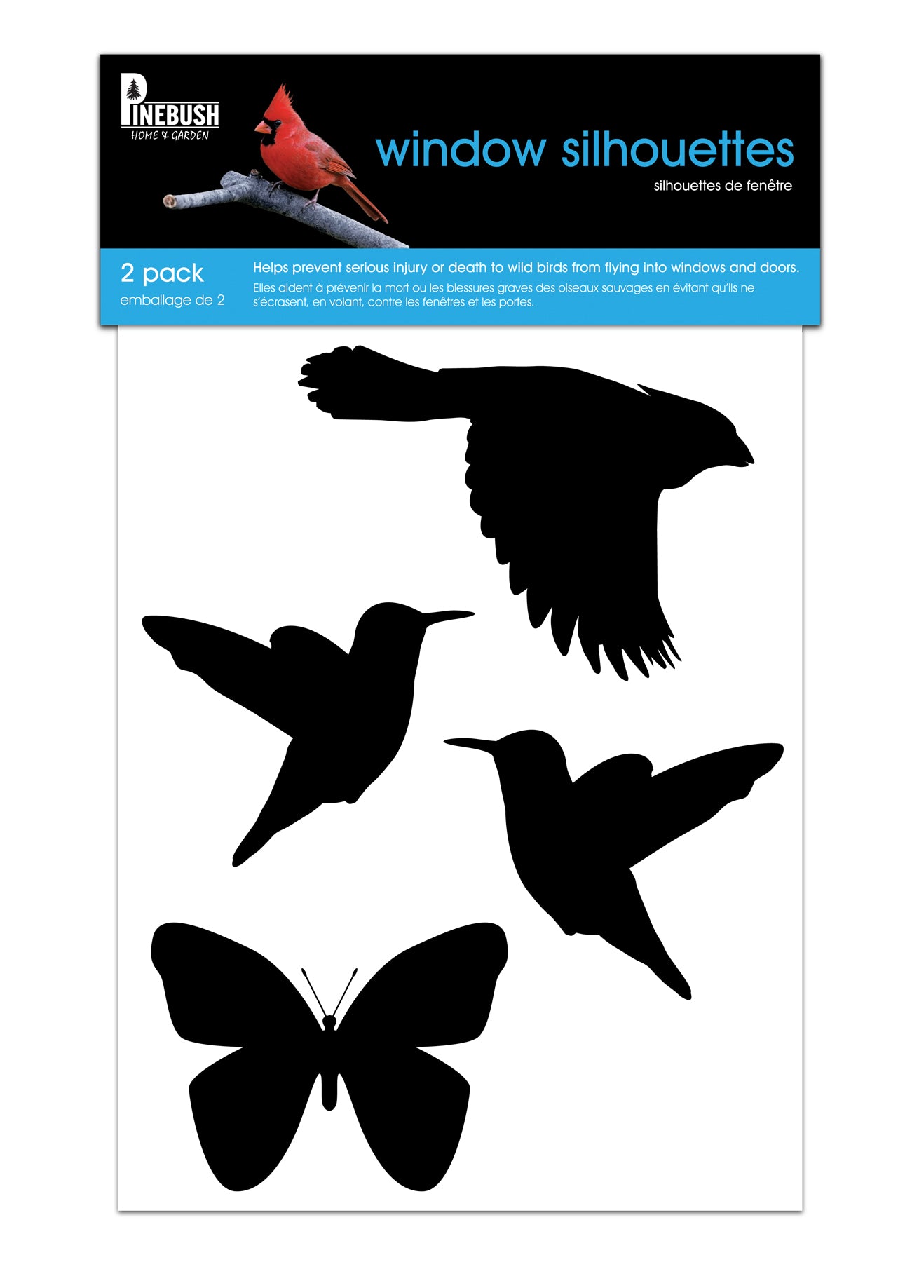 Bird Window Silhouettes