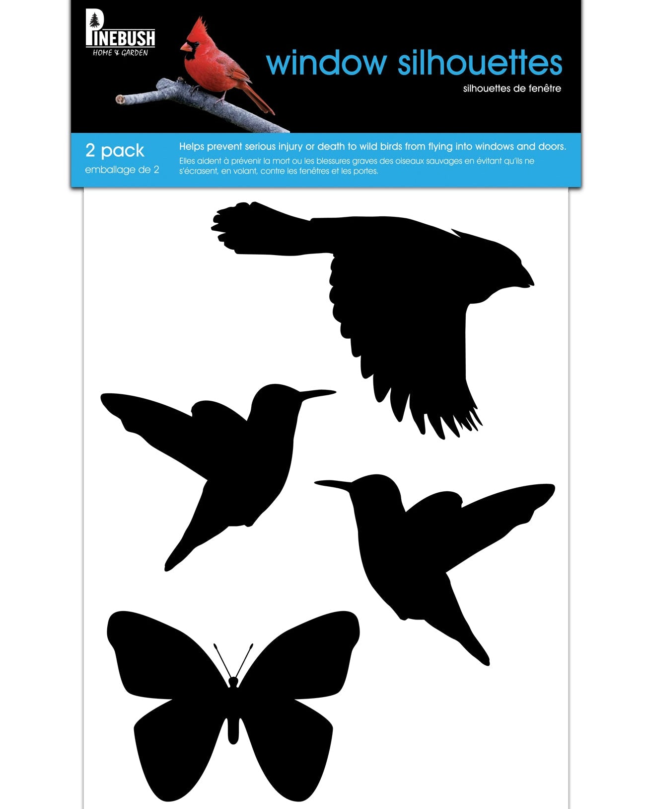Bird Window Silhouettes