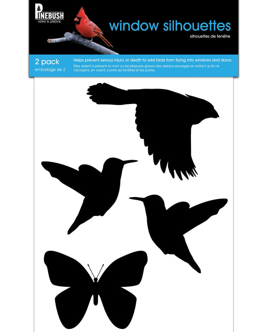 Bird Window Silhouettes