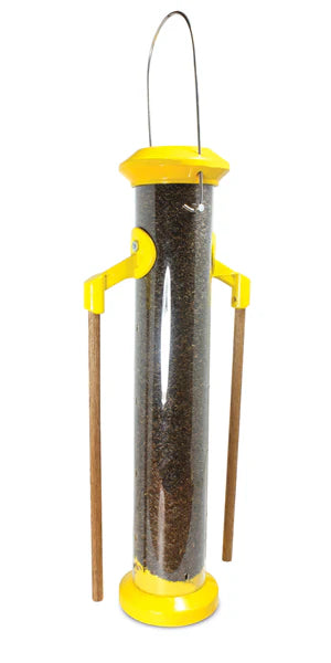 Pinebush 16'' Wingfield Finch Feeder w/ Wood Dowel Perches