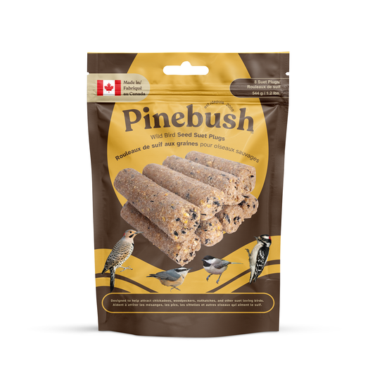 Wild Bird Seed Suet Plugs - 8 Suet Plugs