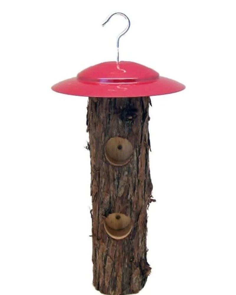 Canadian Suet Log Feeder