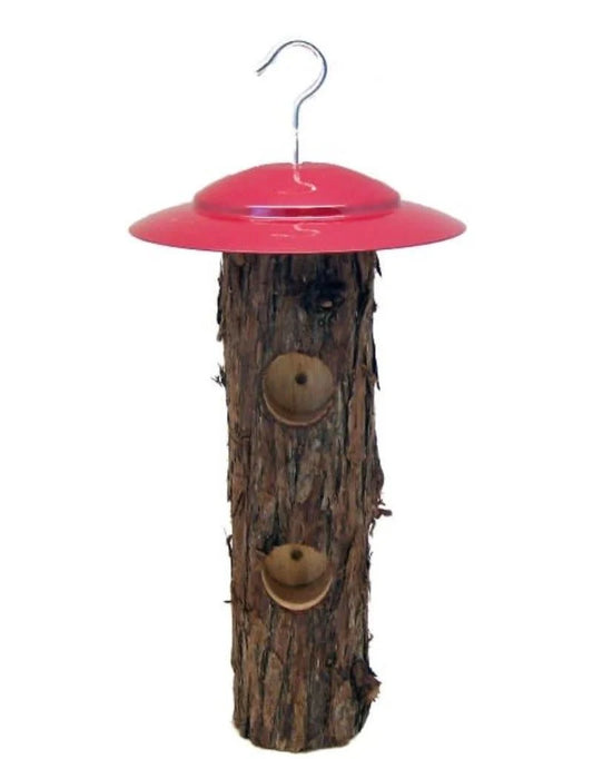 Canadian Suet Log Feeder