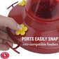 Perky-Pet Yellow Replacement Flower Feeding Ports with Bee Guards