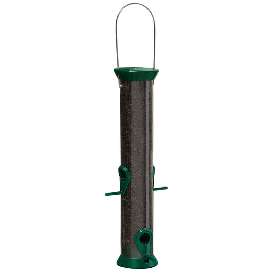 Droll Yankees New Generation Sunflower and Mixed Seed Feeder - Green