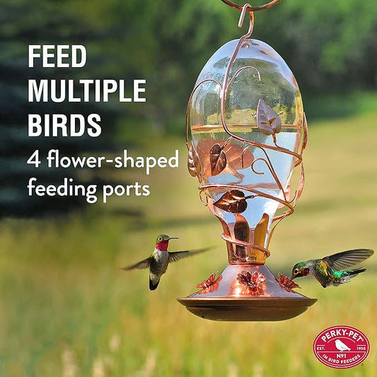 Perky-Pet Looking Glass Hummingbird Feeder - 32 oz