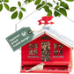 Perky-Pet Squirrel Be Gone Country House with Weathervane