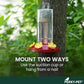 Perky-Pet 8-Ounce Window Mount Hummingbird Feeder