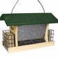 Hopper Feeder with Suet Cage