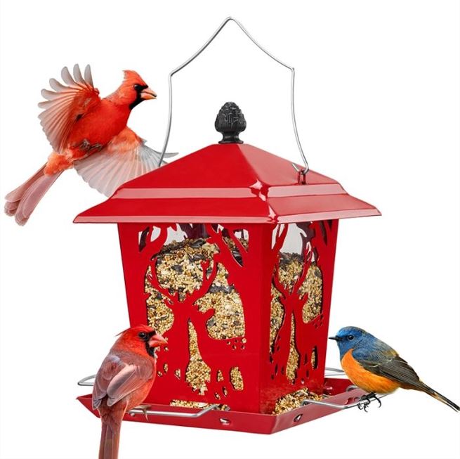 Lantern with Deer Motif