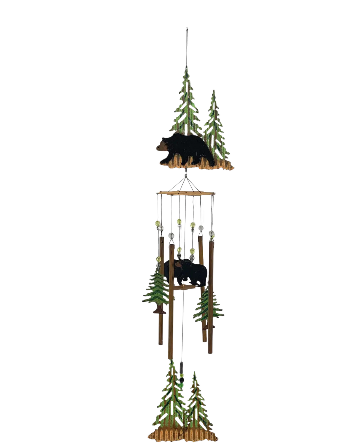 Mountain Bear Wind Chimes
