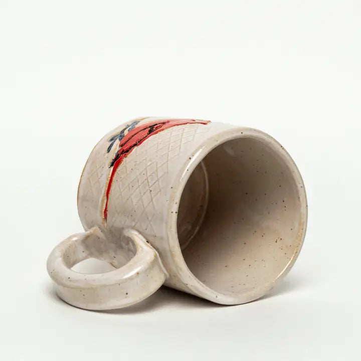 Cardinal Design Handmade Ceramic Mug - 10 oz
