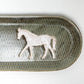 Horse Pattern Handmade Ceramic Platter