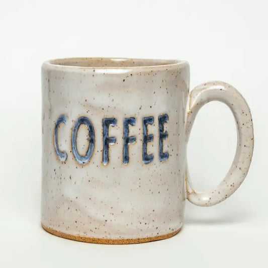 Coffee Handmade Ceramic Stoneware Mug - 12 oz