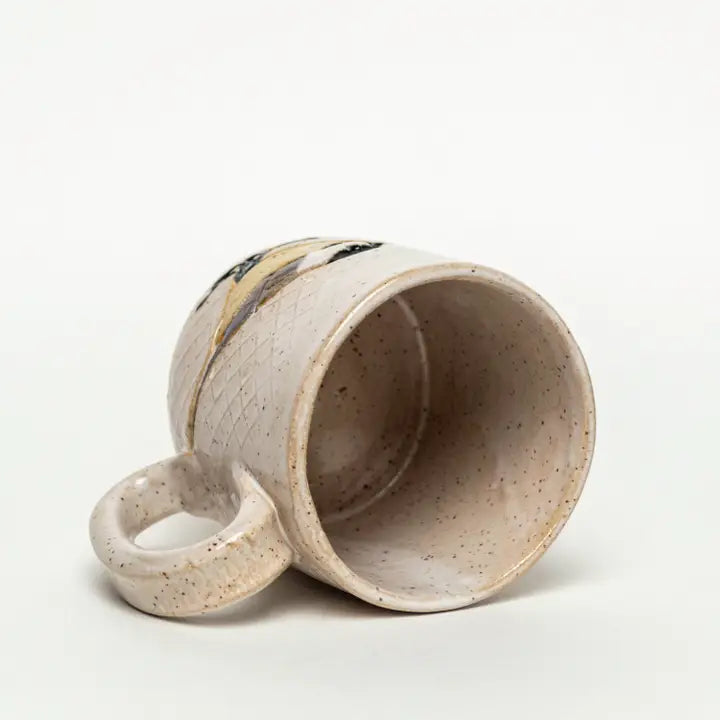 Chickadee Design Handmade Stoneware Mug - 10 oz