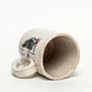 Woodpecker Pattern Handmade Ceramic Mug - 14 oz