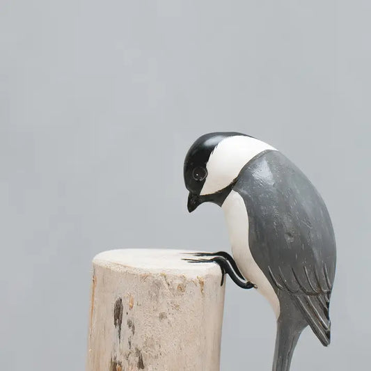 Hand Carved Chickadee