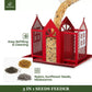 Metal House Bird Feeder