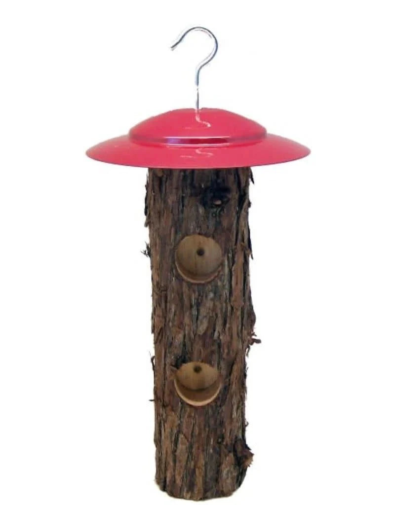 Canadian Suet Log Feeder